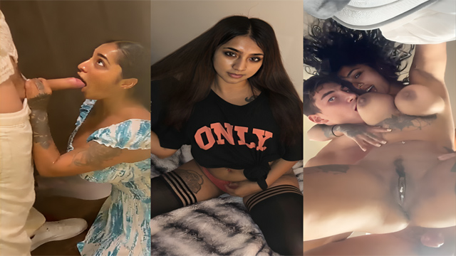Desi Girl Slut Girl White BF – GangBang Blowjob & Fucked Video